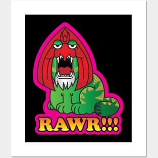 Rawr!!! Posters and Art